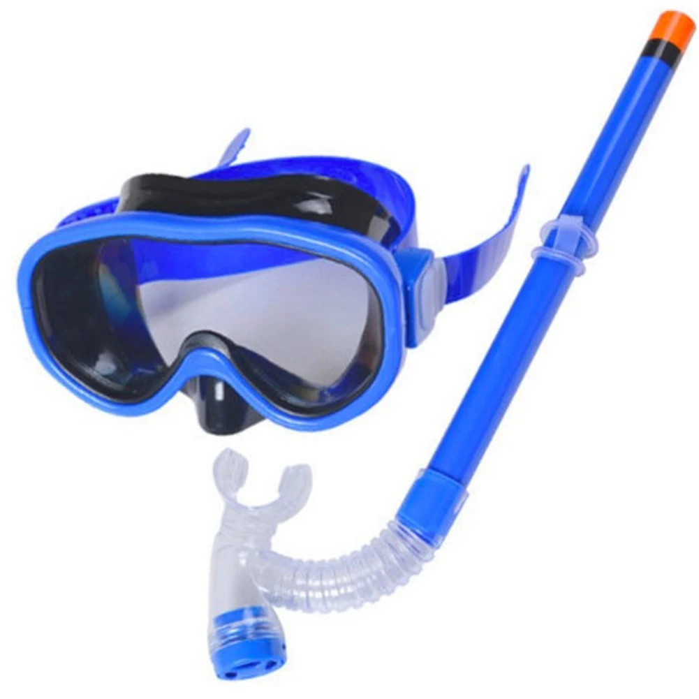 

Kids Swim Goggles Anti Fog Waterproof Children Teenagers Set Semi - Dry Snorkeling Swimming Goggles Kid Summer Children Glasses