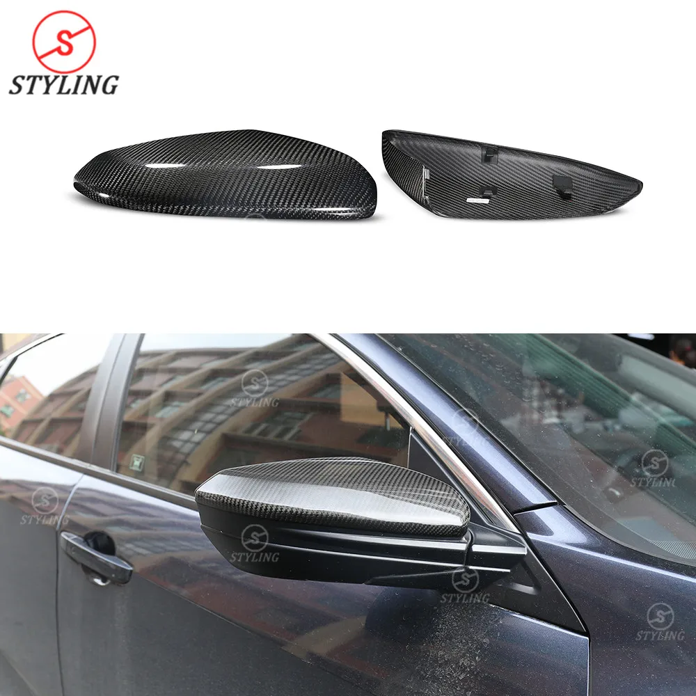 Чехол для автомобильного зеркала заднего вида 10th Honda 2016 2017 2018 2019 | Автомобили и