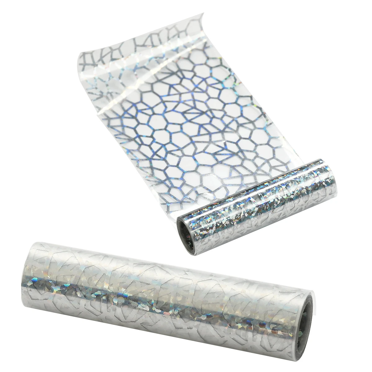 Блестящий дизайн ногтей полный наконечник DIY Cobweb ногтевая фольга переводная