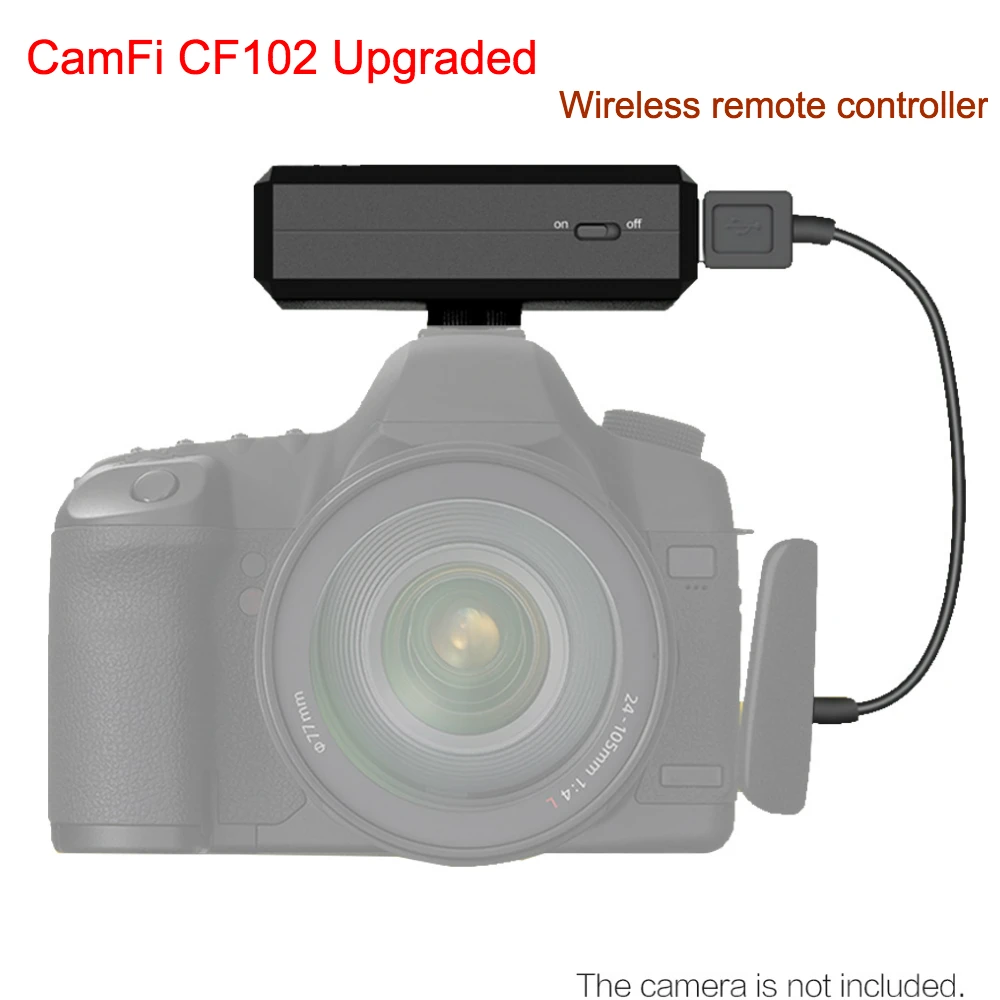 Обновленный CamFi CF102 Беспроводной Wi Fi DSLR камеры пульт дистанционного управления