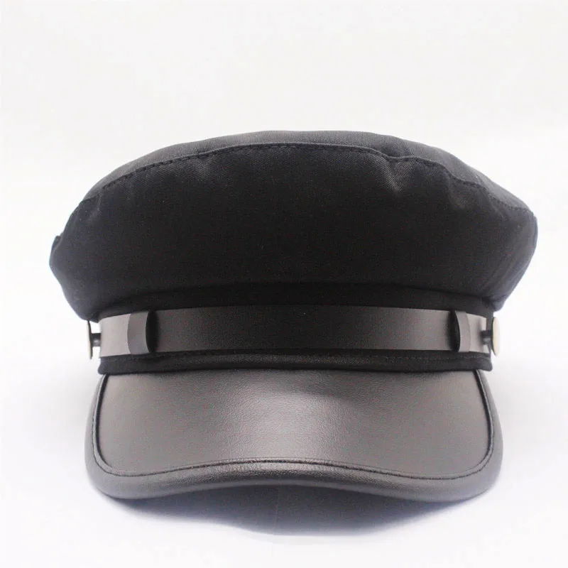 Seioum 2019 Новая Зимняя кепка газетчика для женщин черные Ретро Мужские береты