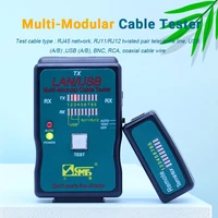 ct 168 lan usb cable tester rj45 cat5 rj11 network cable finder multiple interfaces line maintenance with voltage pen