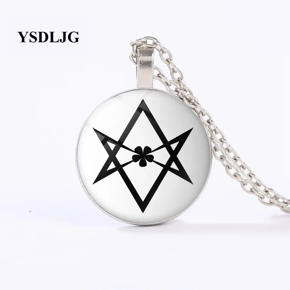 GDRGYB Esoteric ожерелье-Thelema Единорог шестиграмма символ-Ordo Templi ориентисы подарок
