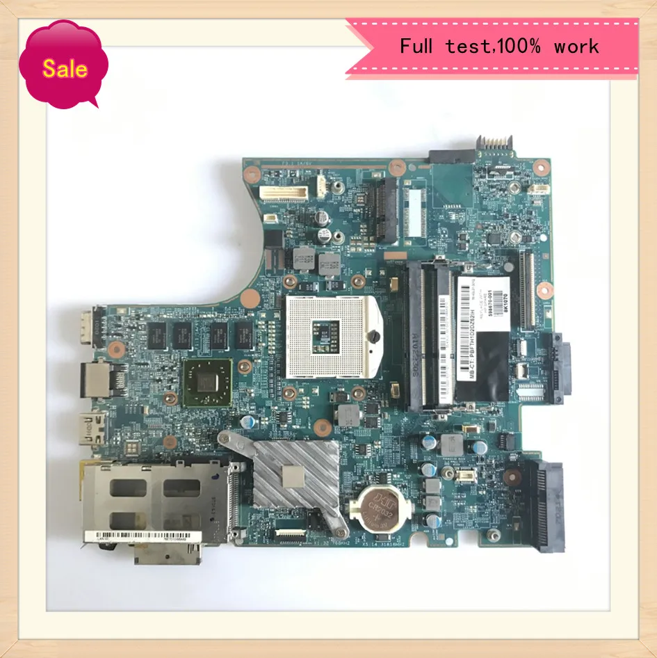 

598670-001 598670-501 для HP Probook 4720S 4520S, материнская плата для ноутбука H9265-1 48,4gk06. 011 W/ HD5470 512MB GPU 100%, протестированная работа