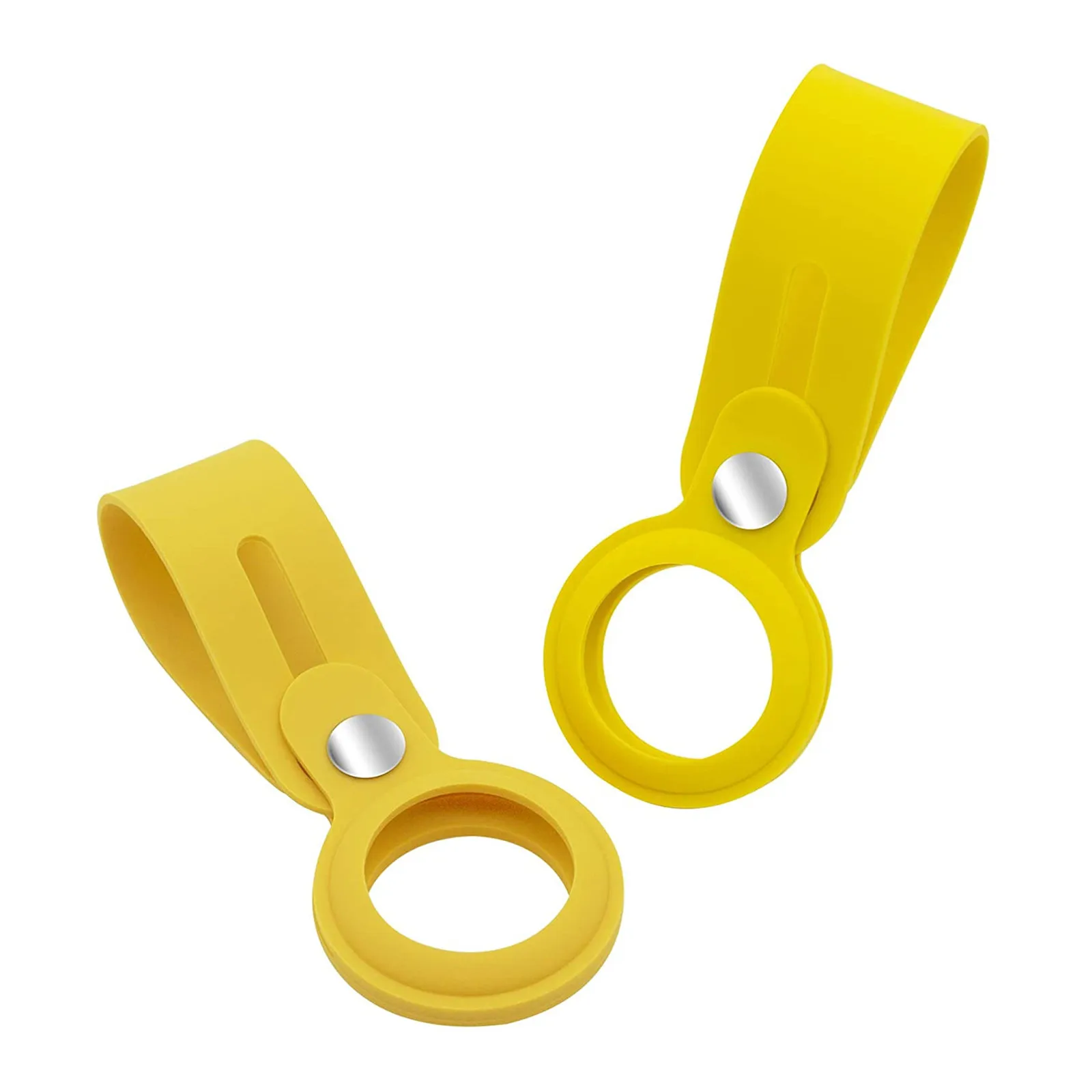 

For Airtags Tracking locator Silicone Protective Case Anti-loss Soft Cover Protector Cover Anti-lost Location Case Keychain