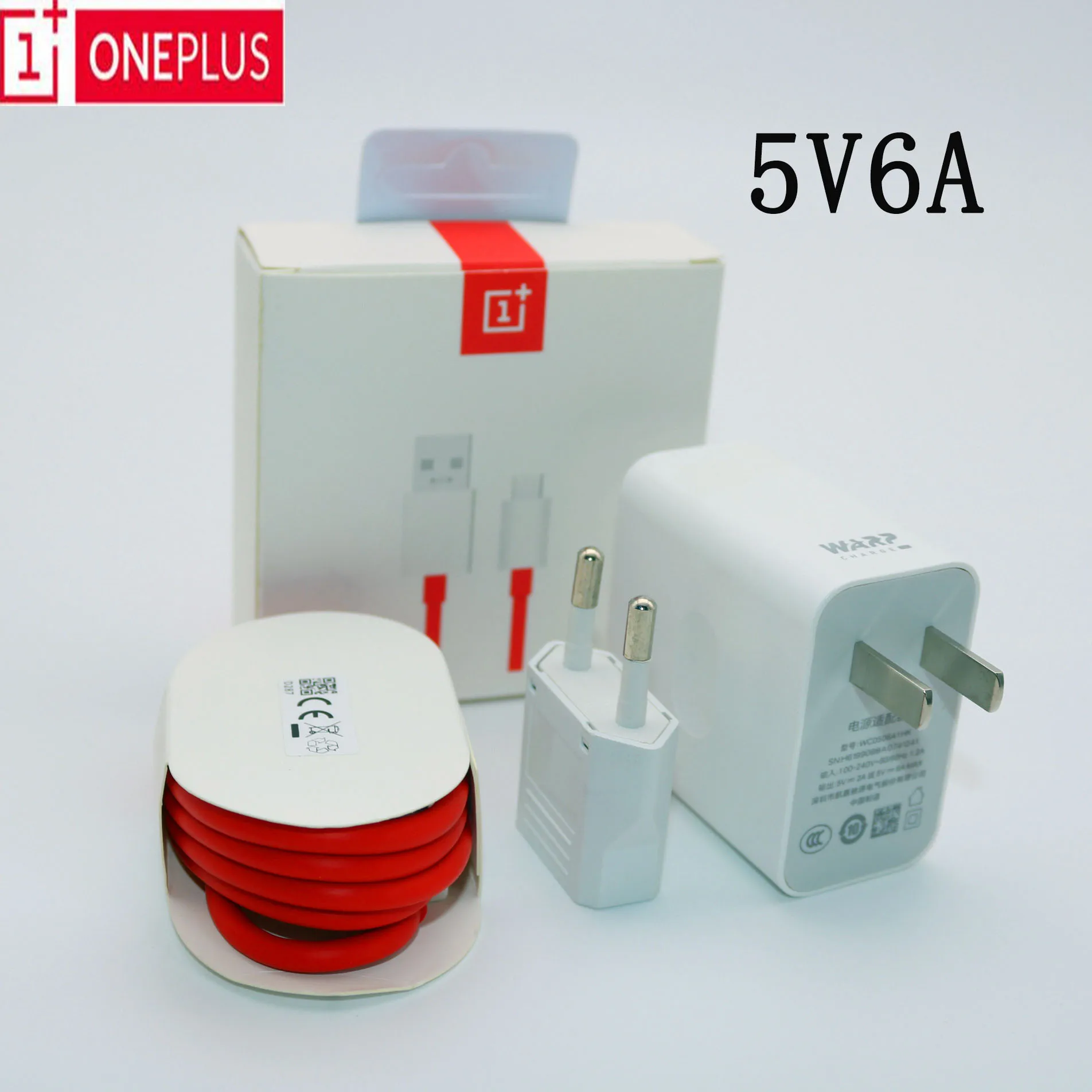 Оригинальное зарядное устройство Oneplus 7T Новый адаптер 30 Вт для быстрой зарядки