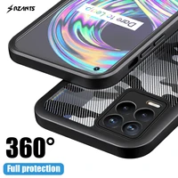 for oppo realme 8 realme 8 pro case 360 full body camouflage bettle clear cover without built in screen protector casing