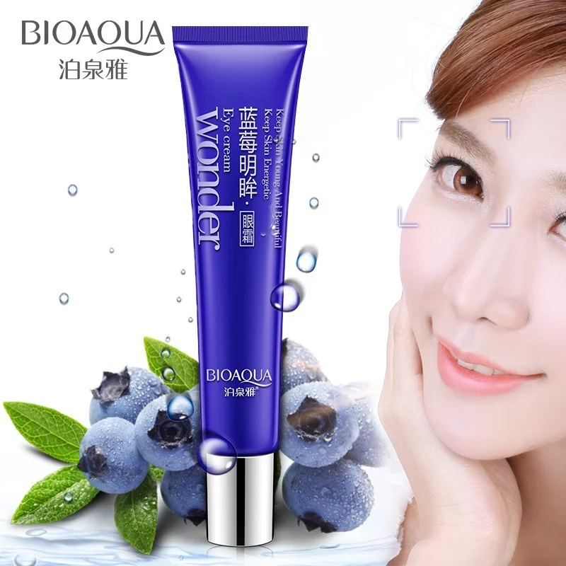 

Eye Cream BIOAQUA Magic Blueberry Illuminating Eye Gel Anti-wrinkle Anti-puffiness Dark Circles Anti-aging Moisturizing Eye Care