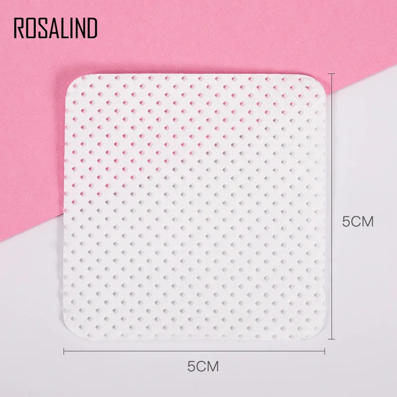 Безворсовые салфетки для ногтей ROSALIND снятия лака гель чистые хлопковые бумага 250