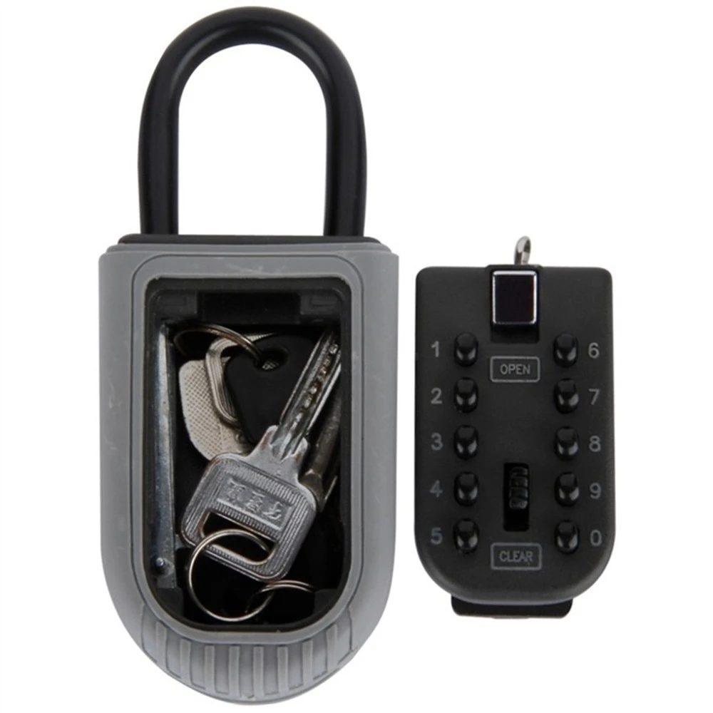 Ящик для хранения ключей с замком и крючком 10 цифр кодовый замок паролем