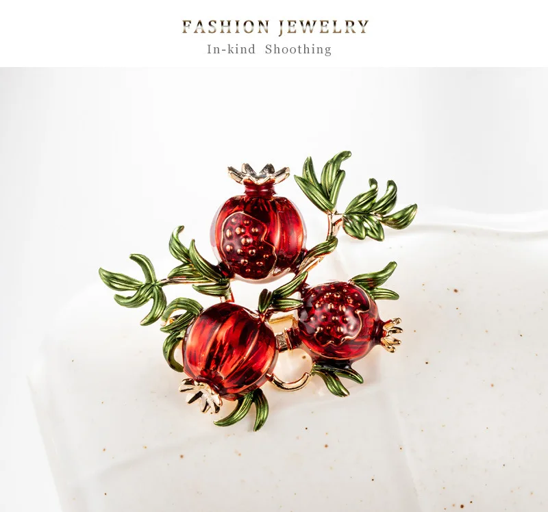 Молодой тюльпан, красный цвет, эмаль, гранат, броши, унисекс, фрукты, булавки, летний дизайн, модные аксессуары для женщин и мужчин, ювелирные изделия, Новинка