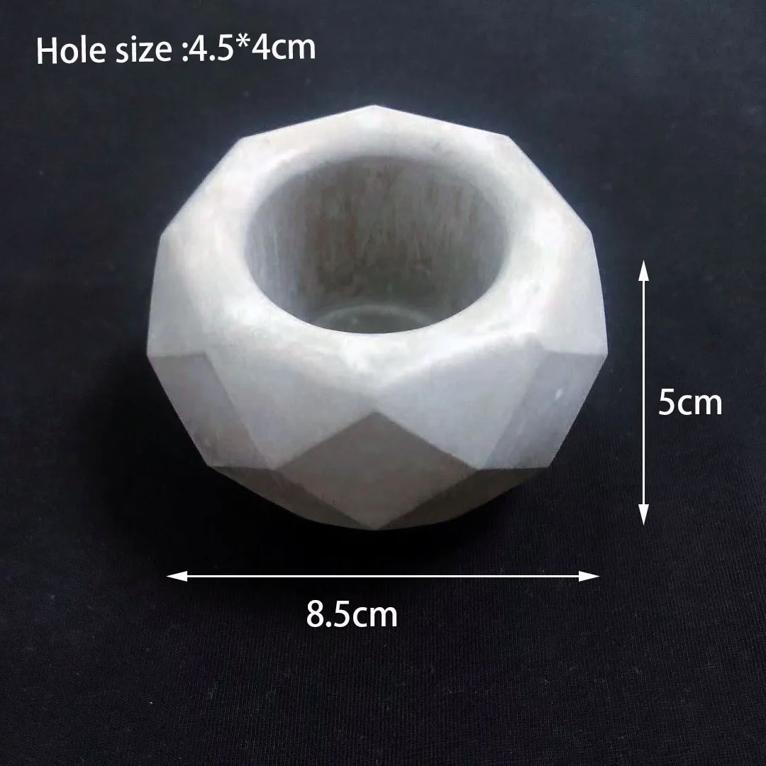 Форма для бетона силиконовая Сферическая форма кастрюли круглая дизайнерская