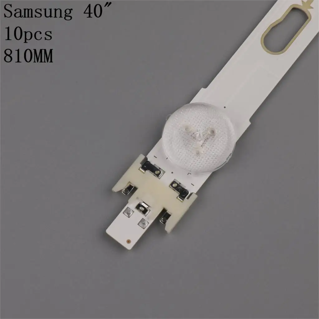 10 PCS LED backlight strip for UE40JU6100 UE40JU6500 UE40MU6000 UE40MU6125 UE40KU6100 UE40KU6000 UE40JU6400 BN96-34791A 34792A