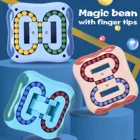 Волшебный кубик для пальцев, вращающийся Магический кубик, интеллектуальный кубик для пальцев, детский гироскоп, волшебный диск, обучающая игрушка