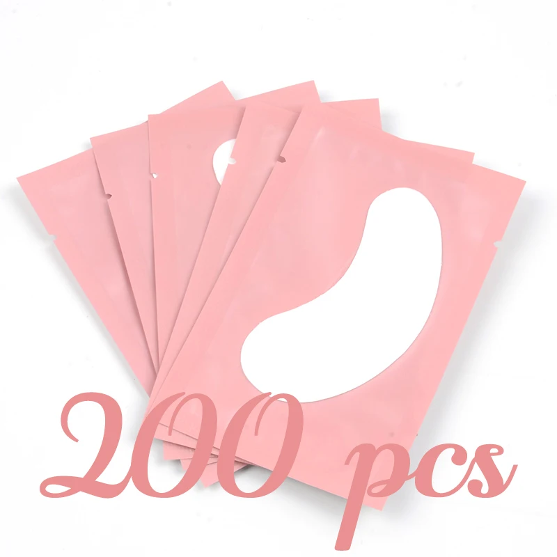 200 шт./пакет патчи для ресниц глаз женские наращивания инструменты