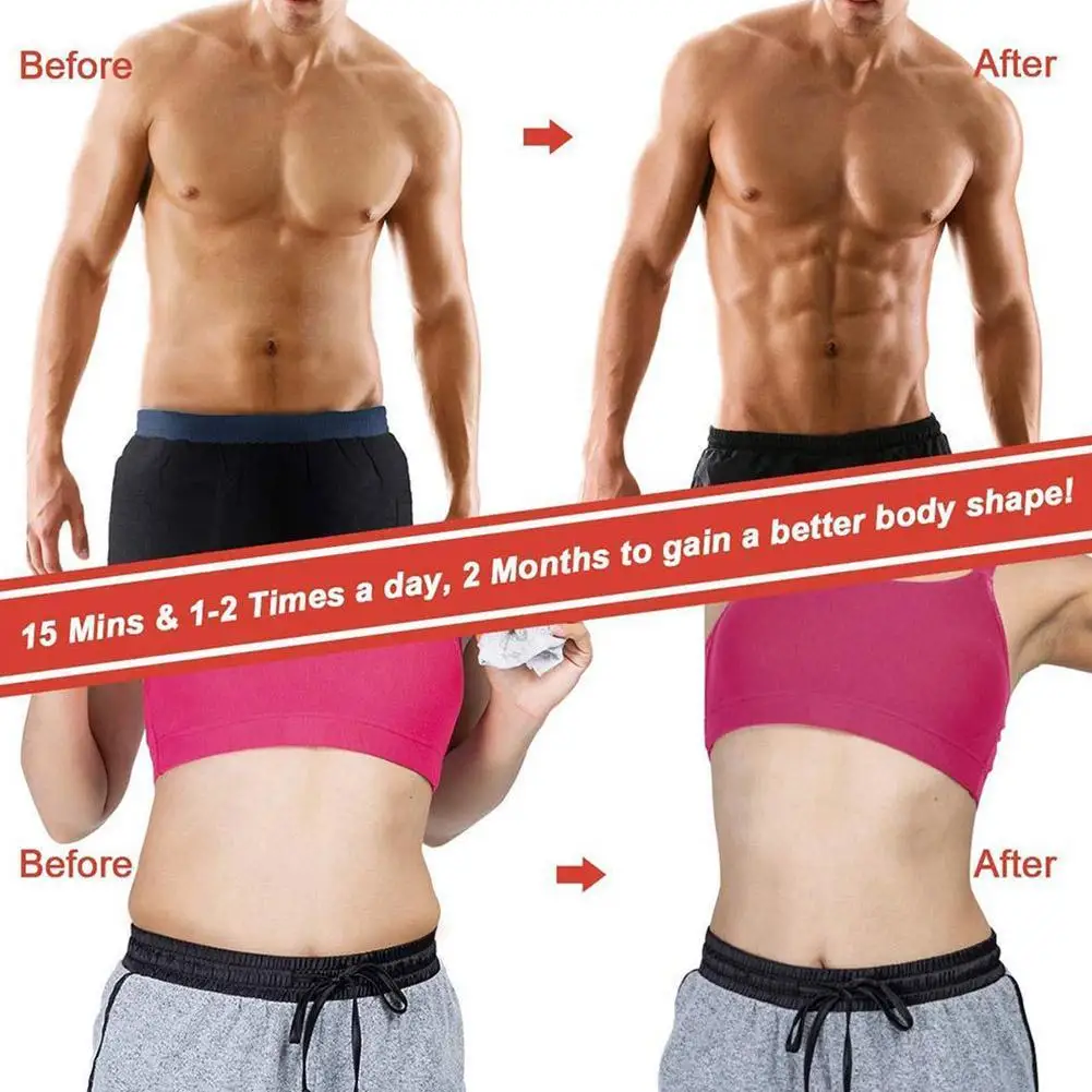 

Abdominal Muscle Trainer Electric Slimming Belt Electrical Stimulator Abdominal Muscle Sticker Fitness Trainer Belt