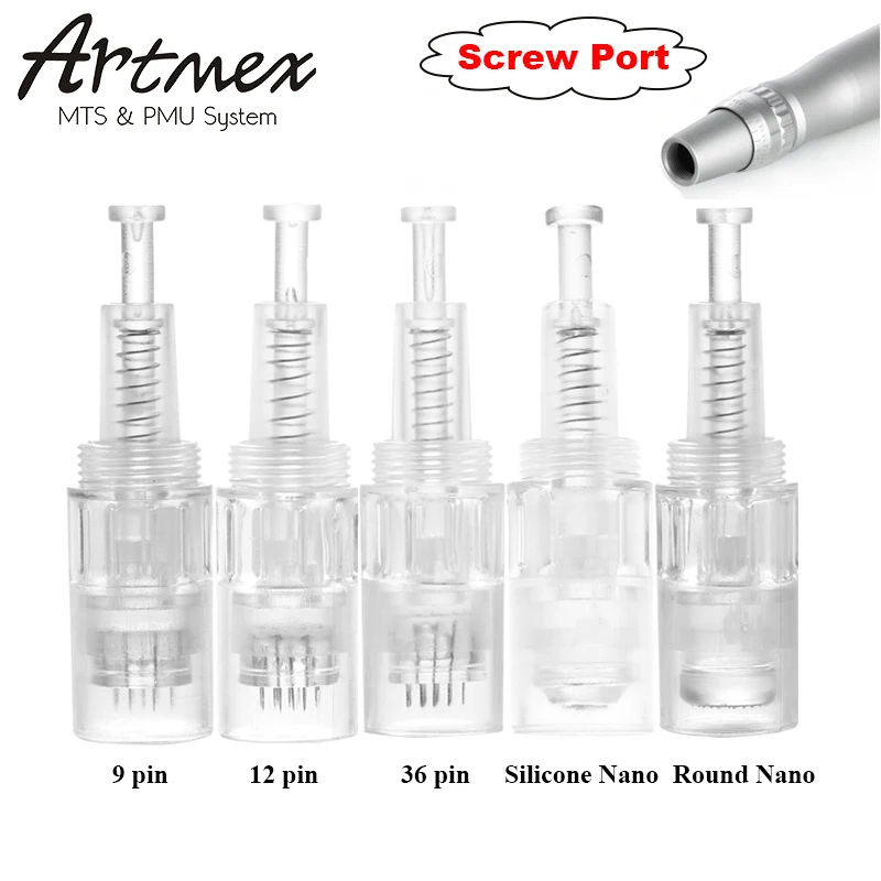 5 шт. иглы для установки винтовых картрадов 9 штифтов/12 штифтов/36 штифтов/Нано