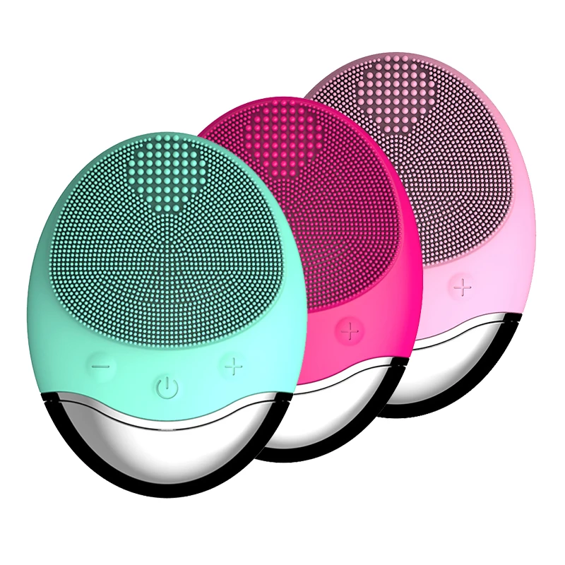 Ультразвуковая электрическая Очищающая щетка для лица Водонепроницаемая