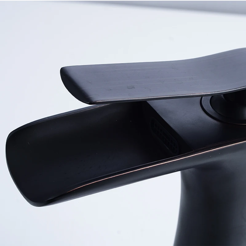 Латунные смесители для раковины современный черный смеситель ванной комнаты