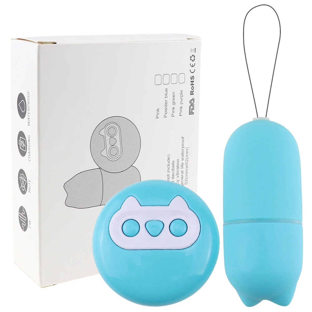 Портативный вибратор с пультом дистанционного управления вагинальный шарик