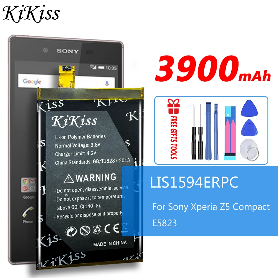 Аккумулятор LIS1594ERPC для сотового телефона Sony Xperia X Compact Z5 compact Z5c Mini Z5Mini E5823 E5803 C6 F3216