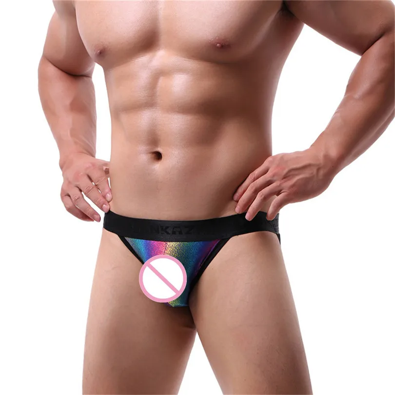 Сексуальные трусы мужское сексуальное дышащее нижнее белье прозрачные шорты с