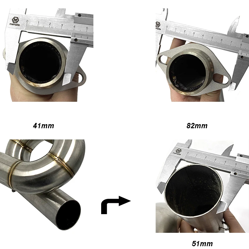 Motor Exhaust system Muffler Full System Escape For Yamaha MT-07 FZ-07 Tracer (2014-2018) XSR700 2016-2017 |