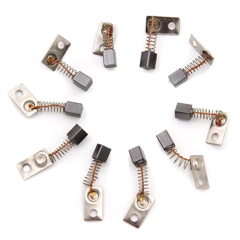 

10pcs Electric Motor Carbon Brushes 3x3x4.5mm For Saeyang Engraving Machine Series 210 102L 105L Power Tool Accessories