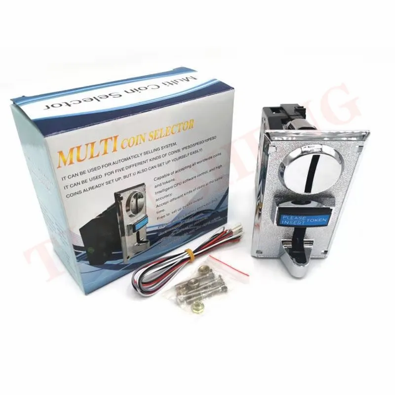 616 Multi coin Selector with JY-15B timer operated time control device and 12V power adapter for washing machine | Спорт и
