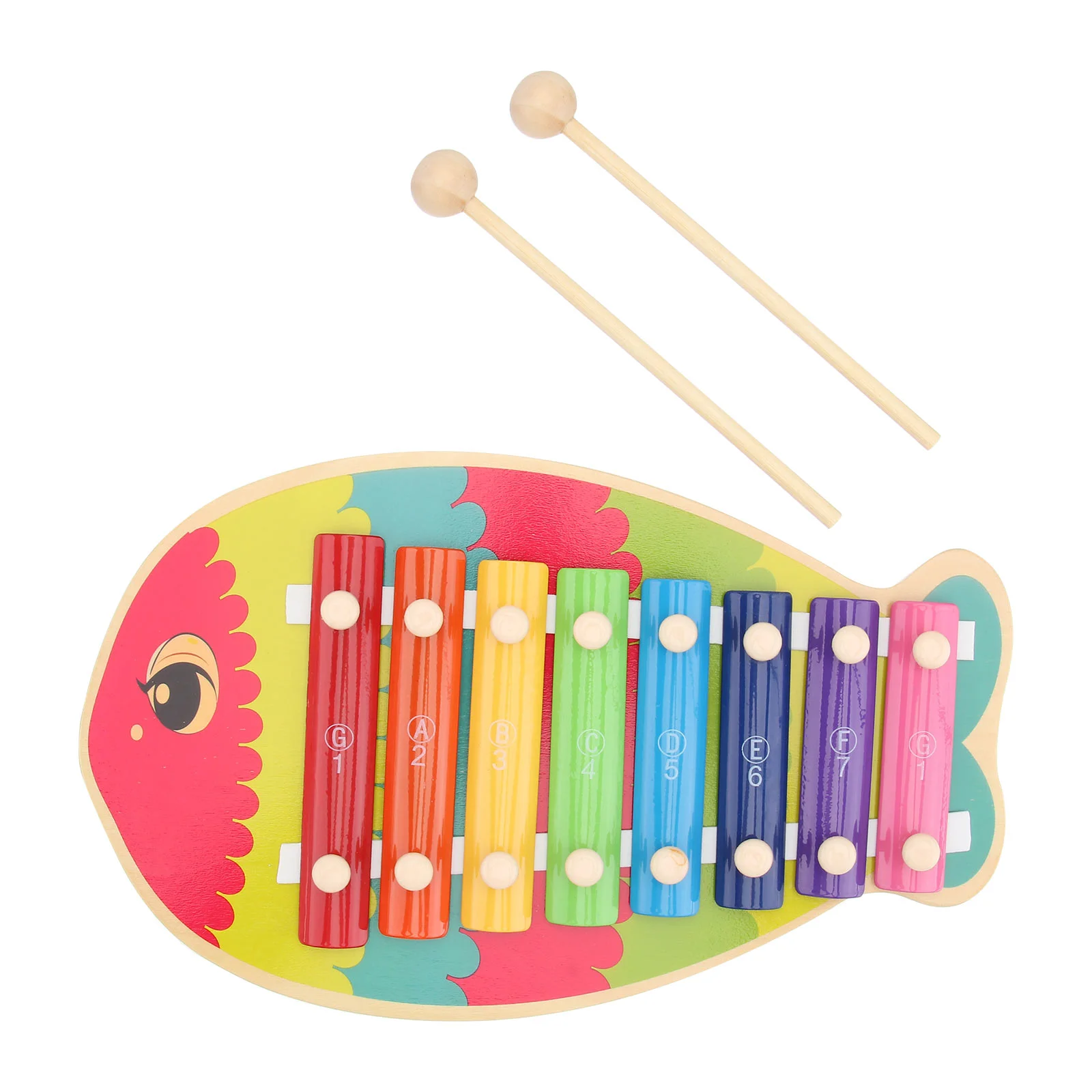 

1 шт. детский ударный инструмент, ксилофон, ударный музыкальный с 8 нотами