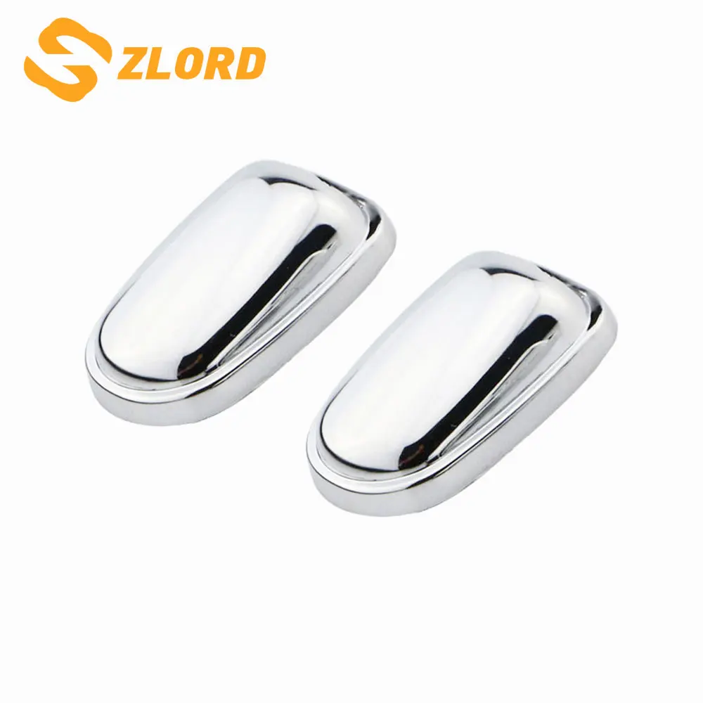Zlord 2 шт. ABS Хромированная мойка для лобового стекла Распылительная насадка