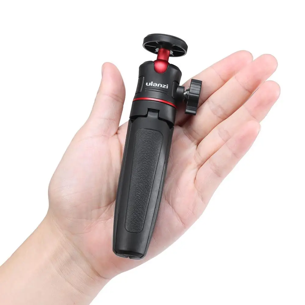 Ulanzi MT-08 Настольный Выдвижной Штатив с 1/4 винтом для DSLR камер смартфон микрофон светодиодный светильник для Vlogging
