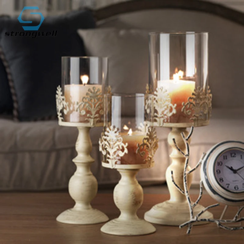 Strongwell подсвечник кубическая подставка свеча металлическое основание ремесло