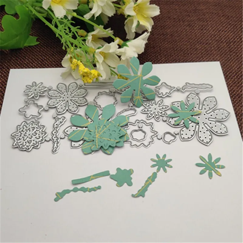 Трафаретный Скрапбукинг фотоальбом бумага тиснение поделки штампы|Вырубные