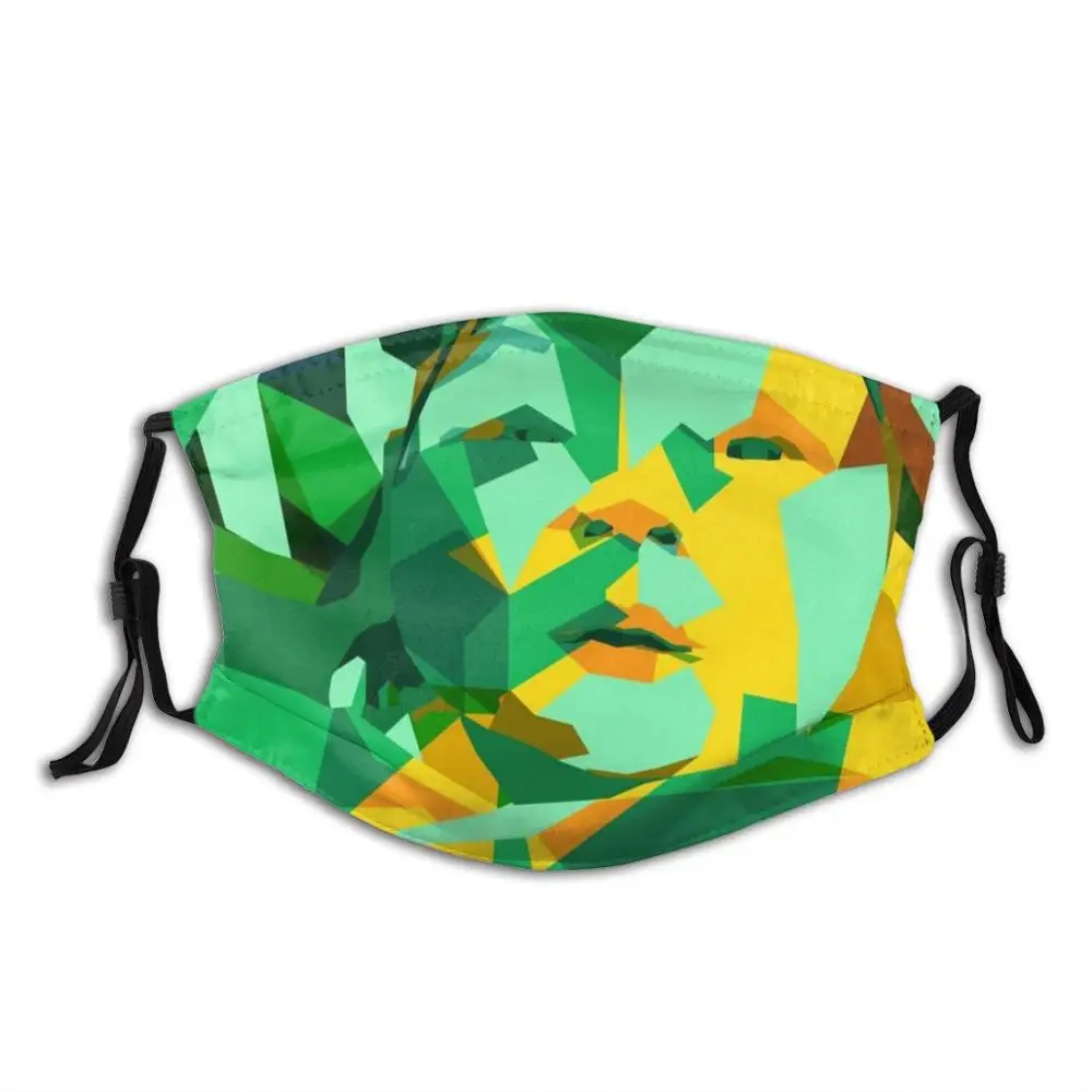 

Детская поп-маска для лица с фильтром поп-арт Попарт Wpap цвет расцвет домашний Декор деревянный