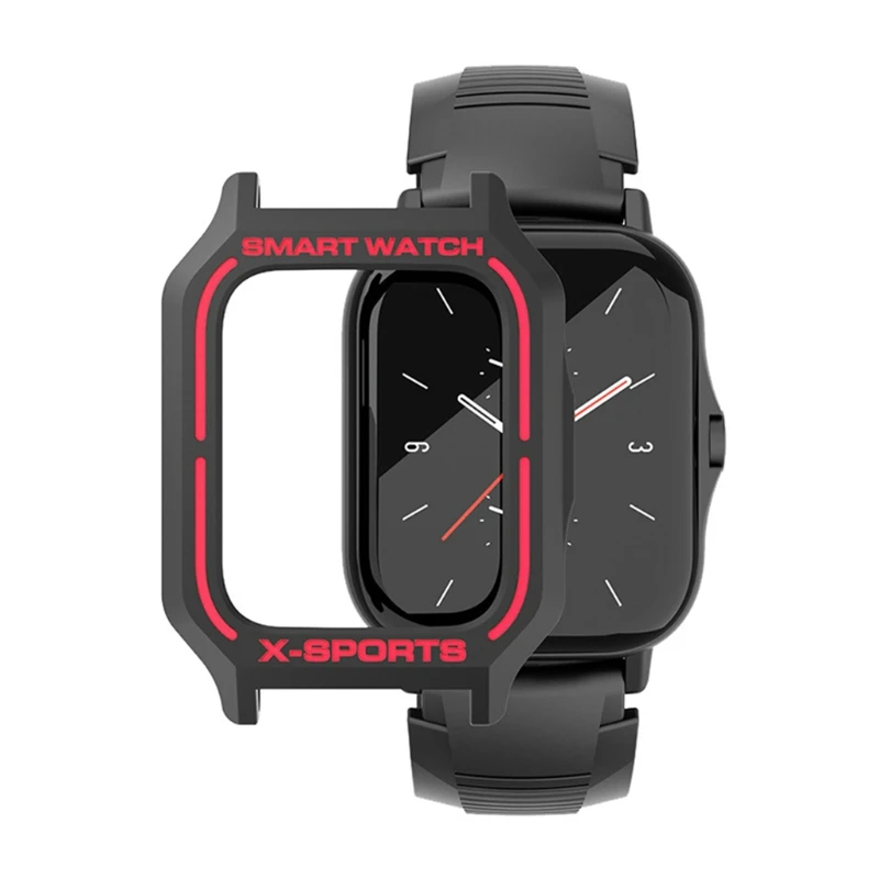 

TPU Watch Cover Case Protector Bumper Frame Shell for-Amazfit GTS2 Watch Case 62KA