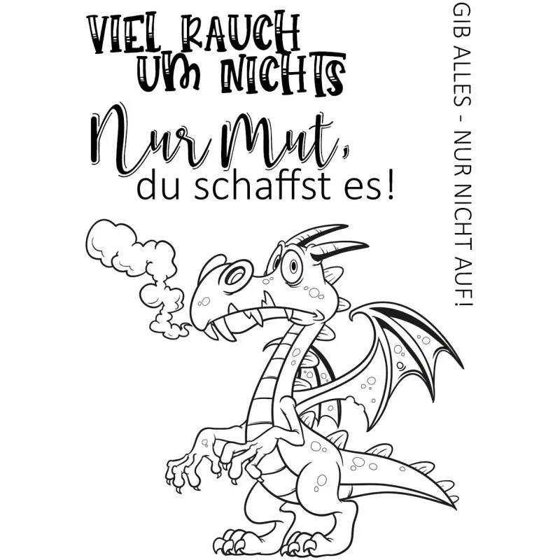 Прозрачный силиконовый штамп с немецкими словами/печать для скрапбукинга своими