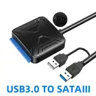 Кабель-Переходник USB 3,0 в SATA 3, кабели для преобразования жестких дисков, Поддержка 2,5 или 3,5 дюйма, внешний адаптер WD SSD HDD