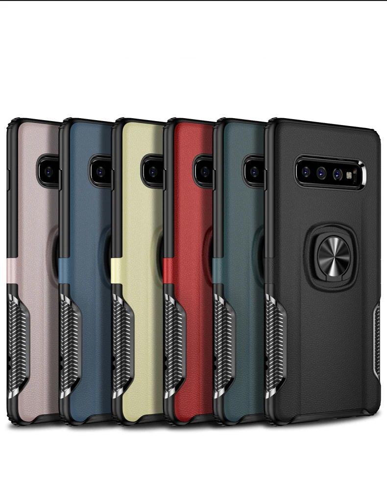 Lamorniea для samsung Galaxy S10 чехол металлическое кольцо автомобильная подставка силиконовый чехол для телефона samsung Galaxy S10 S8 S9 Plus S10E Note 8 9