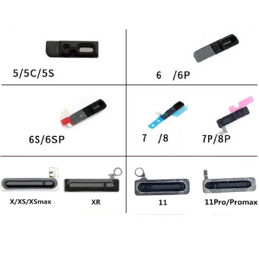 10 шт. Внутренние Наушники с резиновой прокладкой|Шлейфы для мобильных телефонов|