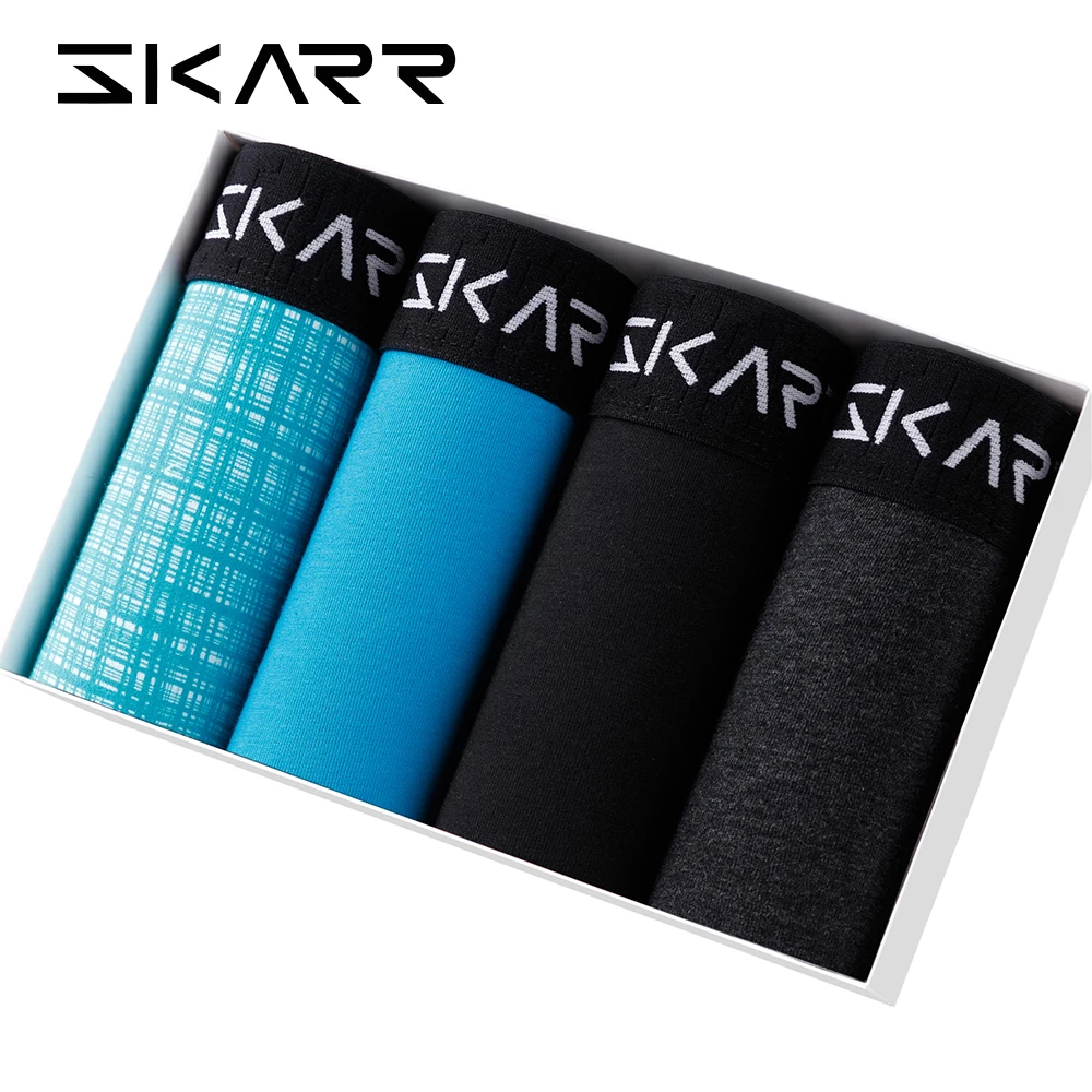 Трусы боксеры sпанси мужские с принтом хлопковые трусы шорты пикантное нижнее