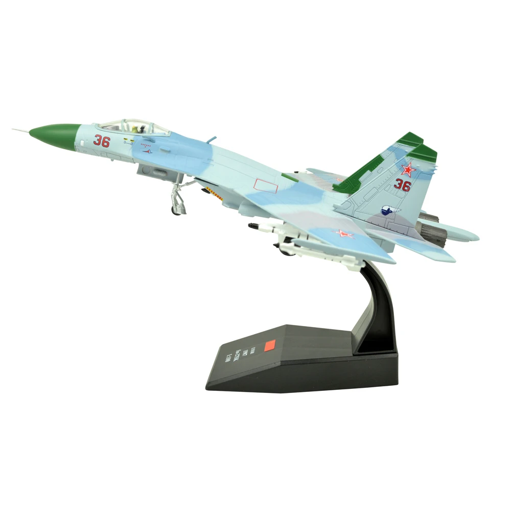 Династия Тан (TM) 1:100 Sukhoi модель летательного аппарата металлического военного