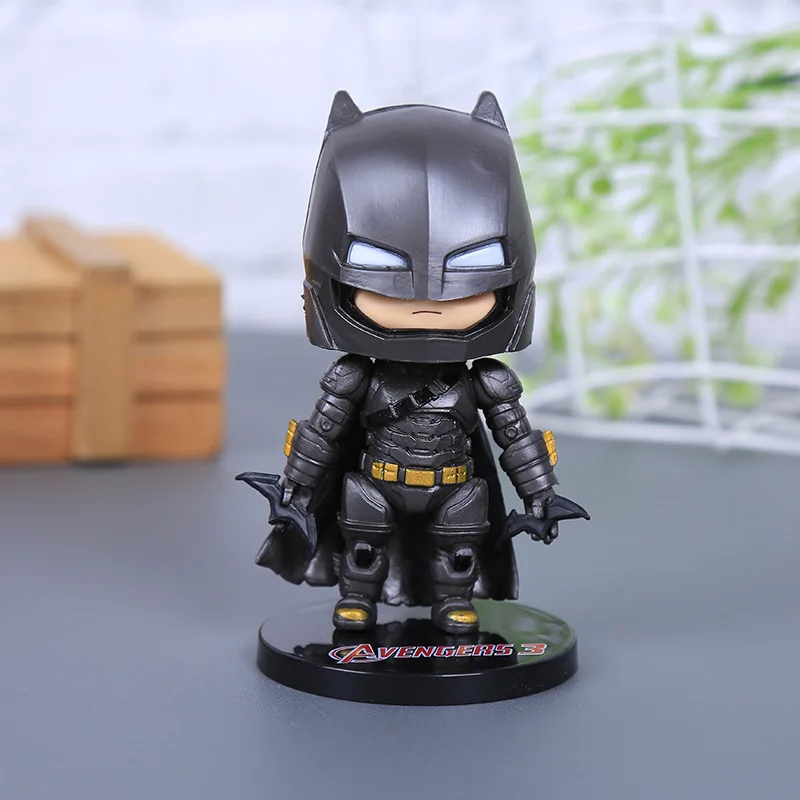 Экшн фигурки супергероев Человек паук Мстители Тор Капитан Америка Бэтмен аниме