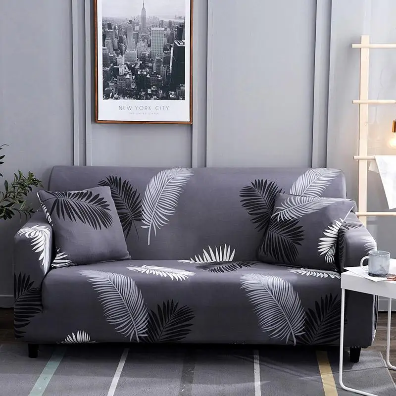 

Elastic Spandex Sofa Cover Tight Wrap All-inclusive Couch Covers for Living Room Sectional Sofa Cover Love Seat Patio Furniture