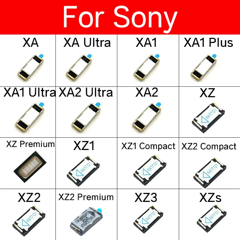 

Earpiece Speaker For Sony Xperia XA XA1 XA2 XZ XZ1 XZ2 XZ3 XZS Ultra Plus Premium Compact Ear Speaker Replacement Parts