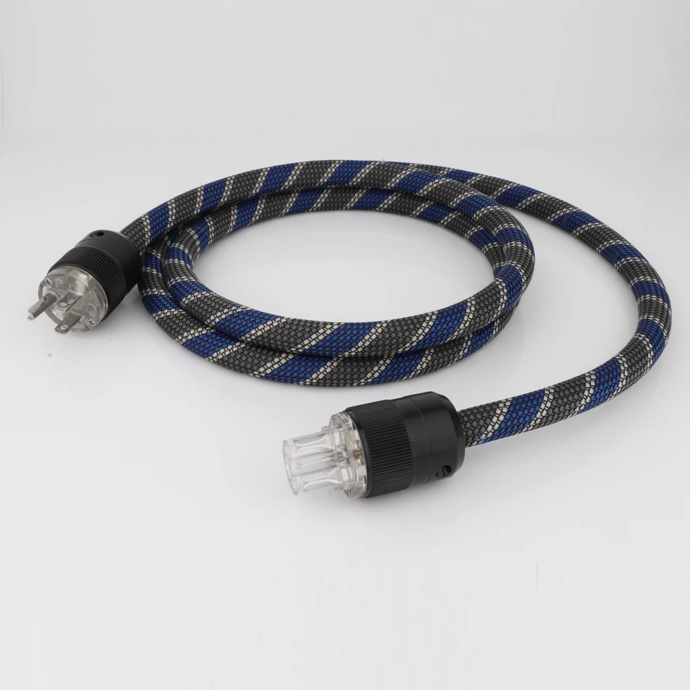 

Высококачественный медный шнур питания OFC, кабель питания американского стандарта, аудиофильный шнур питания, кабель с P-078 & C-078 IEC, кабель пи...