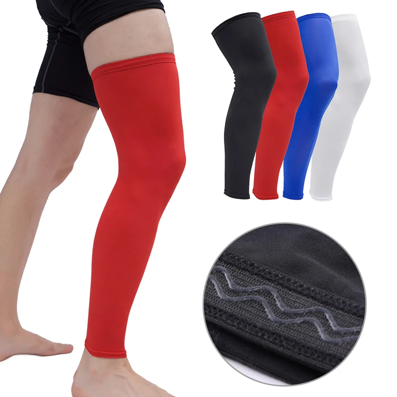 

Polyester Spandex Compression Sleeves Knee Pads Men Women Basketball Brace Kneepad Protective Gear Knee Support Sport Equipment