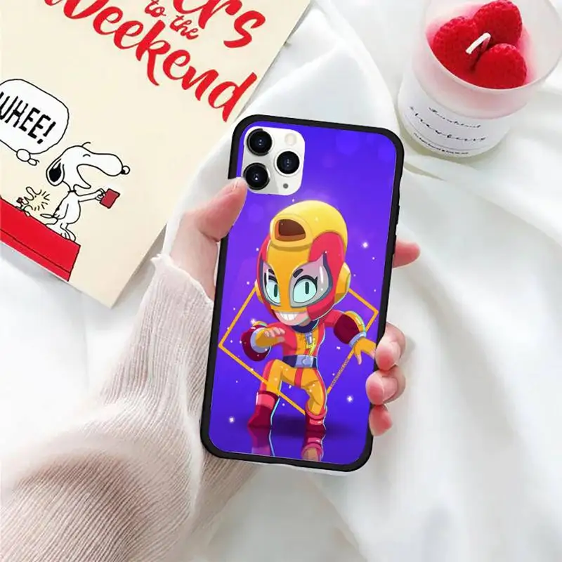 

Stars Game Crow Leon Phone Case For iphone 5S 6S 7 8 11 12 XR XS SE Plus Pro ProMax Cover Fundas Coque