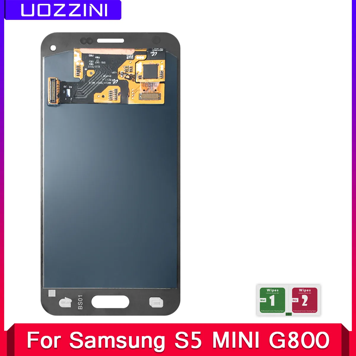 2 шт. супер Amoled для samsung Galaxy S5 Mini G800 G800F G800H ЖК дисплей сенсорный дигитайзер сборка|Экраны мобильных телефонов| |