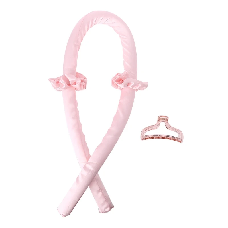 Heatless щипцы стержень лента для волос инструменты самостоятельной укладки длинных